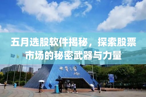 五月選股軟件揭秘，探索股票市場(chǎng)的秘密武器與力量