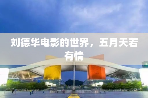 劉德華電影的世界，五月天若有情