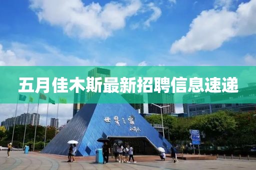 五月佳木斯最新招聘信息速遞