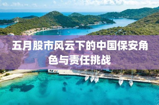 五月股市風(fēng)云下的中國(guó)保安角色與責(zé)任挑戰(zhàn)