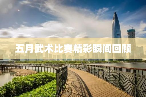 五月武術(shù)比賽精彩瞬間回顧