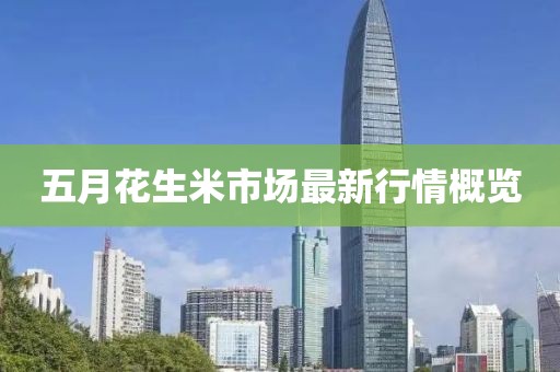 五月花生米市場最新行情概覽