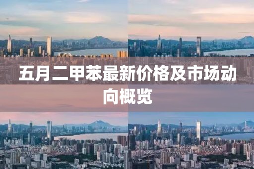 五月二甲苯最新價(jià)格及市場動向概覽