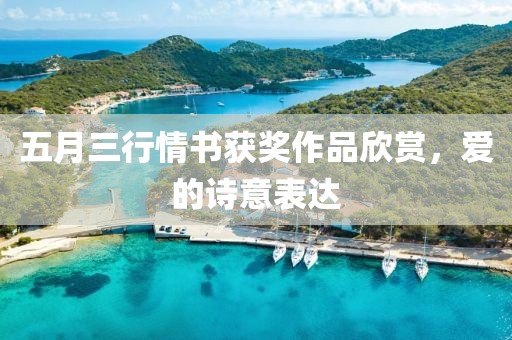 五月三行情書獲獎作品欣賞，愛的詩意表達