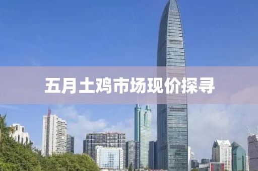 五月土雞市場(chǎng)現(xiàn)價(jià)探尋