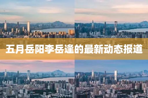 五月岳陽李岳逢的最新動態(tài)報道