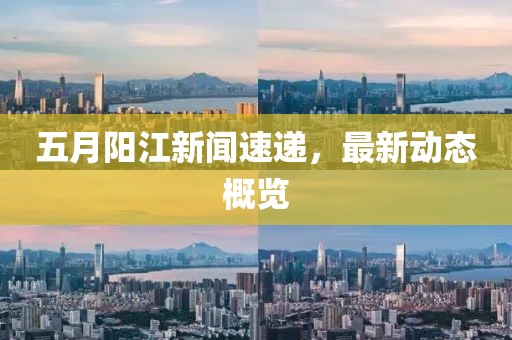 五月陽江新聞速遞，最新動態(tài)概覽