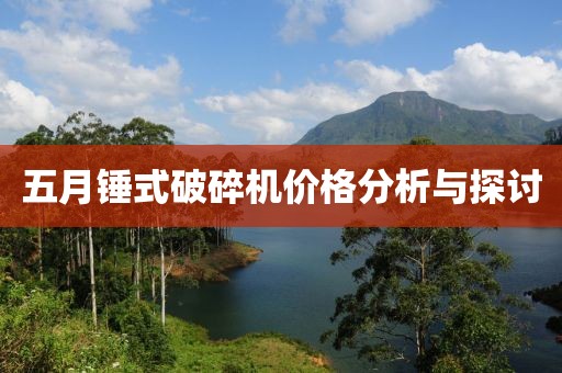 五月錘式破碎機(jī)價(jià)格分析與探討