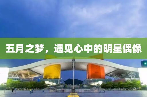五月之夢(mèng)，遇見心中的明星偶像