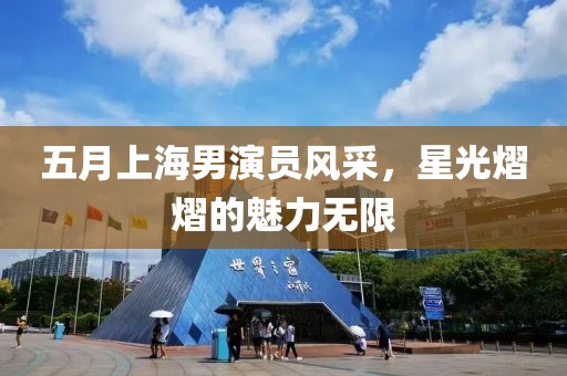 五月上海男演員風(fēng)采，星光熠熠的魅力無限