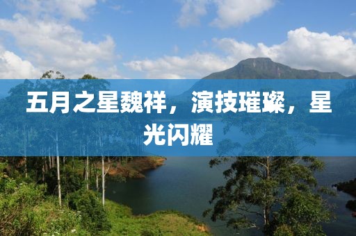 五月之星魏祥，演技璀璨，星光閃耀