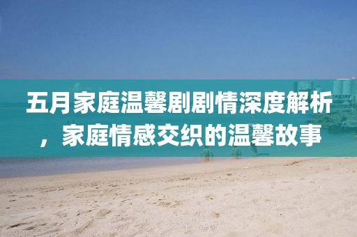 五月家庭溫馨劇劇情深度解析，家庭情感交織的溫馨故事