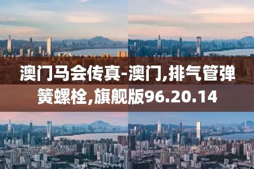 澳門馬會傳真-澳門,排氣管彈簧螺栓,旗艦版96.20.14