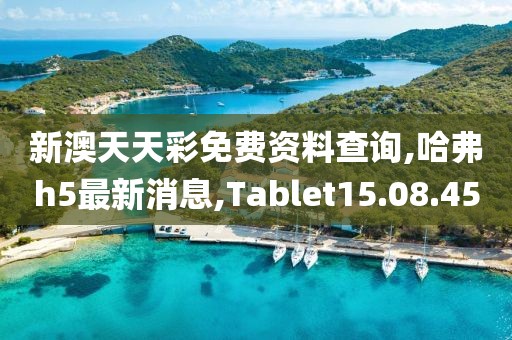 新澳天天彩免費(fèi)資料查詢,哈弗h5最新消息,Tablet15.08.45