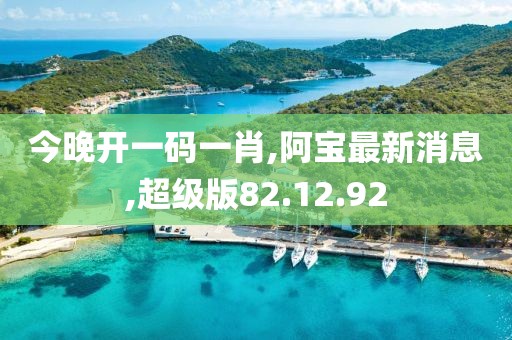 今晚開(kāi)一碼一肖,阿寶最新消息,超級(jí)版82.12.92