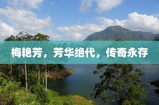 梅艷芳，芳華絕代，傳奇永存